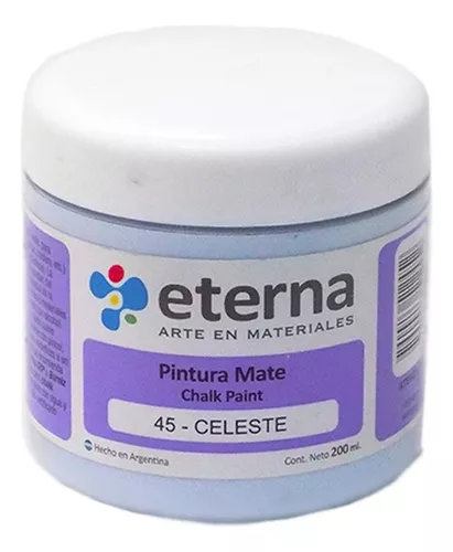 Barniz Extra Mate Chalk Paint Tiza Eterna 500ml Color Del Óleo Transparente