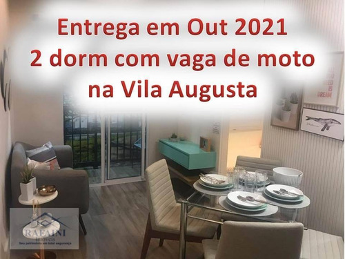 Imagem 1 de 15 de Apartamento 2 Dormitórios Com Vaga De Moto Vila Augusta - Ap0902