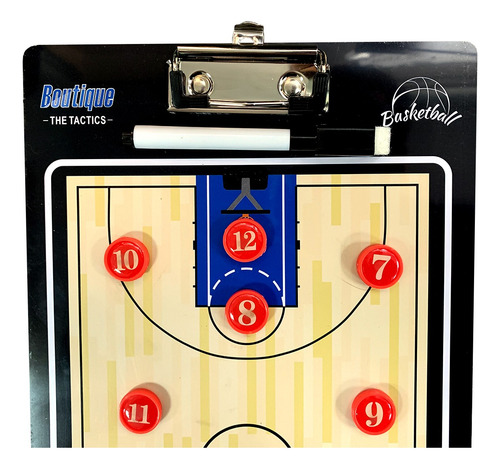 Imagen 5 de 10 de Tabla Pizarra Táctica Entrenador Basketball - Mundo Trabajo