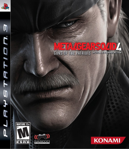 Game Ps3 Metal Gear Solid 4 Guns Of The Patriots - Vitrine