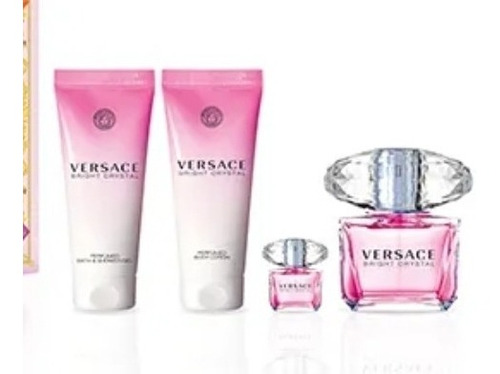 Perfume En Cofre De Versace Brigh Cristal De Dama, Original