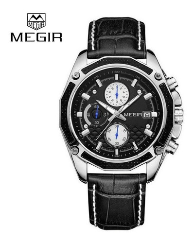 Relojes Megir Business Quartz Cuero 2015