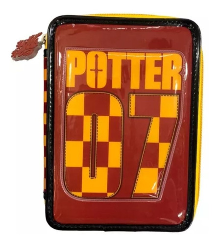 Cartuchera 2 Pisos Harry Potter Utiles Personalizados