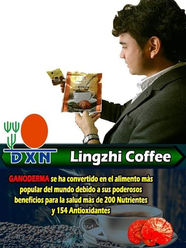 Café Negro 2 En 1 Dxn - Ganoderma - Café Saludable
