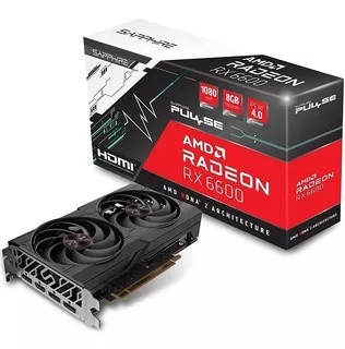 Tarjeta Video Sapphire Amd Radeon Rx 6600 Pulse 8gb Gddr6