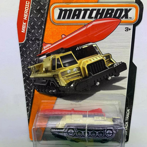 Matchbox Mbx Heroic Rescue Attack Track Mb965 Misil
