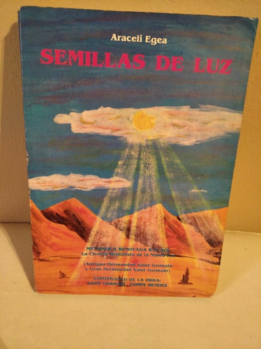 Libro Semillas De Luz. Araceli Egea.