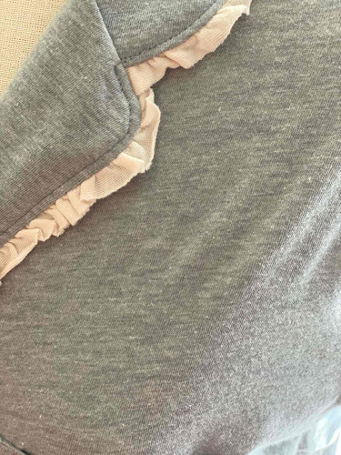 Camisa Pijama Gris Victoria's Secret