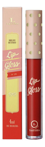 Batom Líquido Lip Gloss Latika - Cor 26
