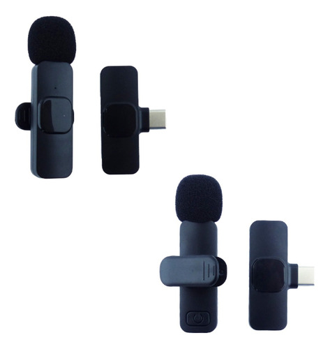 Micrófono Inalámbrico Smartphone Type-c Bluetooth Lavalier