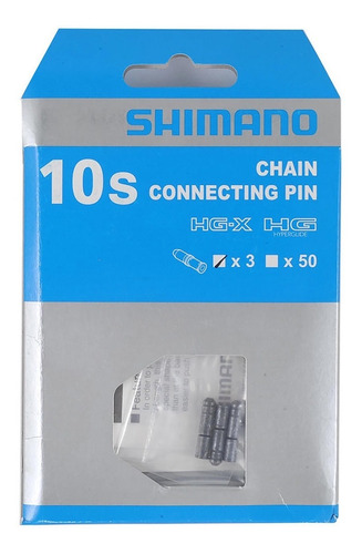  Pin Conector Cadena Bicicleta Shimano 10v X 3u - Ciclos