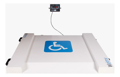 Balança Cadeirante Digital Com Rampa 500kg Welmy