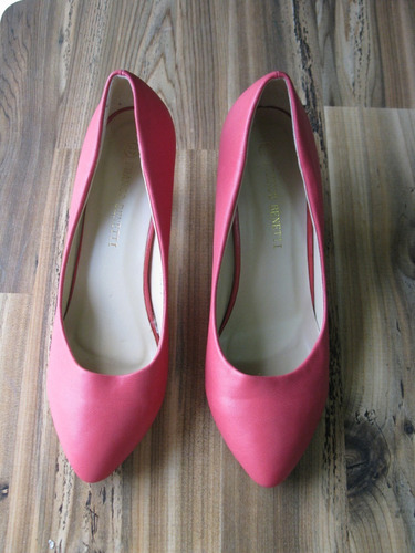 Zapatos Dama. Franco Benetti - Color Coral, Piel, T37