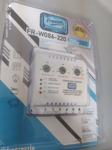 Protector De Voltaje Trifásico 3 Años De Garantía