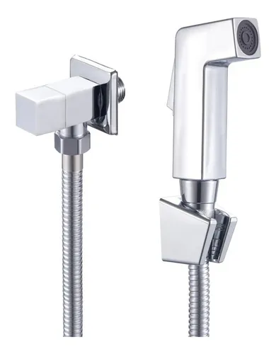 Ducha Higiênica Quadrada Em Metal Envio Imediato