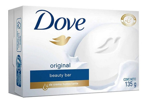 Jabón En Barra Dove Original Blanco 135 g