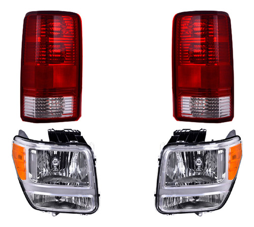 Faros + Calaveras Depo Dodge Nitro Del 2007 Al 2011