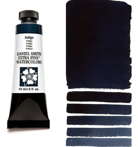 Acuarela índigo extrafina 046 de Daniel Smith, 15 ml