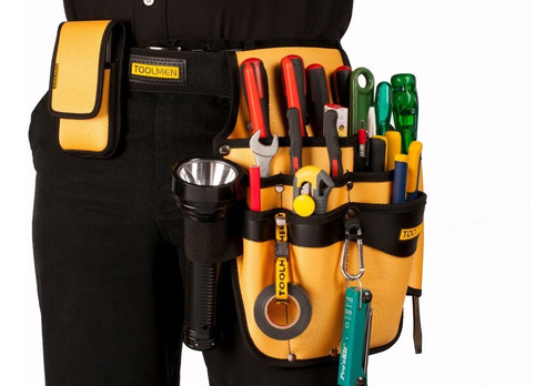 Imagen 7 de 9 de Cinturon Porta Herramientas Celular Toolmen T200 T35 T72