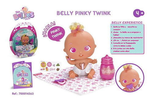 Imagen 4 de 7 de The Bellies Pinky-twink! Bebote Interactivo Mundotoys