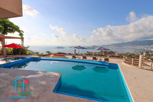 Cad Puerta Del Mar. Terraza Con Alberca Privada, Jacuzzi, Vista Al Mar, Barra Bar, Sala Y Comedor