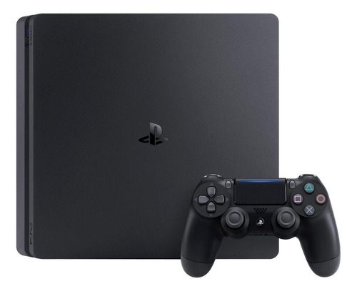 Sony PlayStation 4 Slim 1TB Hits Bundle: Days Gone/Detroit: Become Human/Call of Duty: Black Ops 4 cor  preto onyx