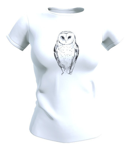 Playera Sublimada Personalizada Buho Owl Multitallas