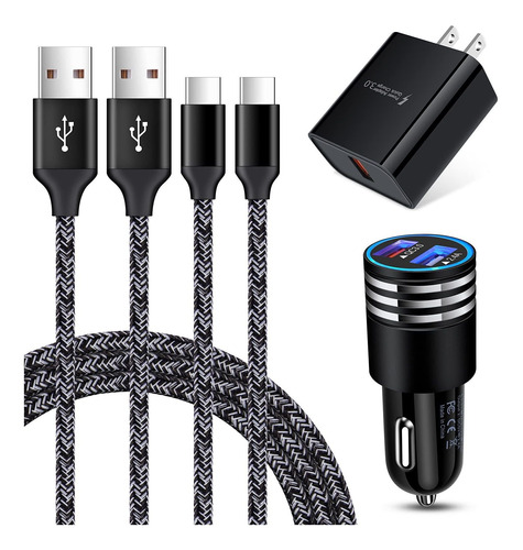 Cargador Para Coche  Rápido Usb C Para  Galaxy S21/s21 Fr6x