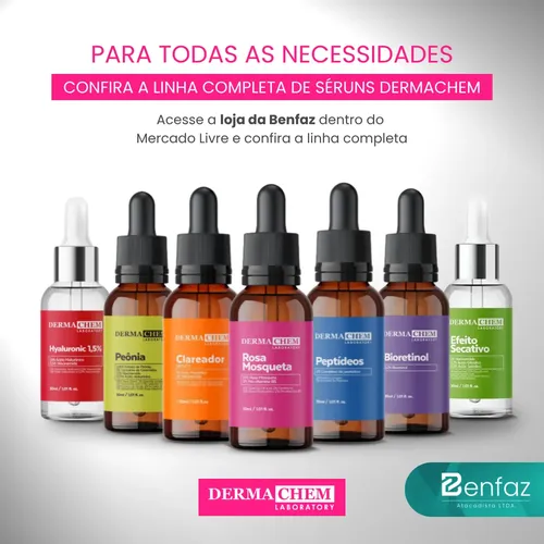 Kit 2 Séruns Faciais Dermachem Peptideos 30ml | Parcelamento sem juros