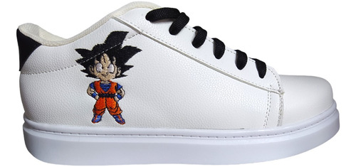 Tenis Unisex Dragon Ball Goku Bordados De Calidad