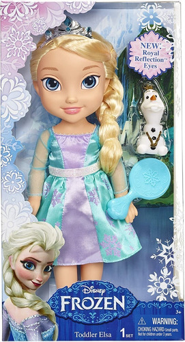 Muñeca Elsa Disney Frozen Toddler 1 Set De Olaf Original.  