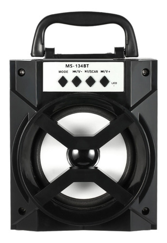 Ms-134bt Alto-falante Bluetooth Sem Fio Multimídia Móvel