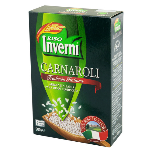 Imagem 2 de 4 de Arroz Carnaroli Tipo 1 Riso Inverni Caixa 500g Riso Inverni