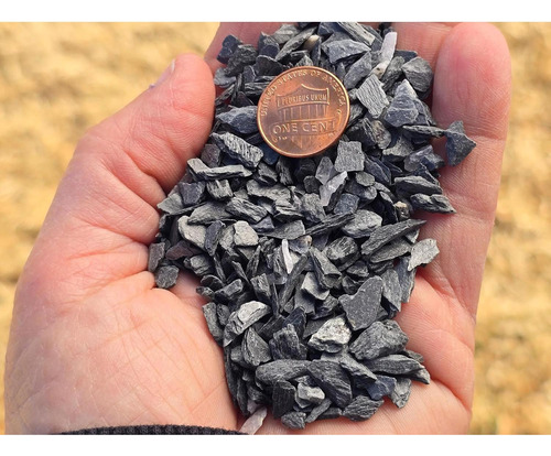 Grava De Piedra Pizarra Natural 0.45 Kg - Small World Slate