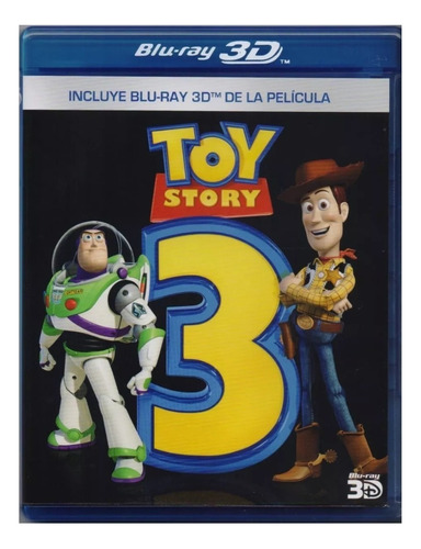 Toy Story 3 Tres Disney Pelicula Pixar Blu-ray 3d