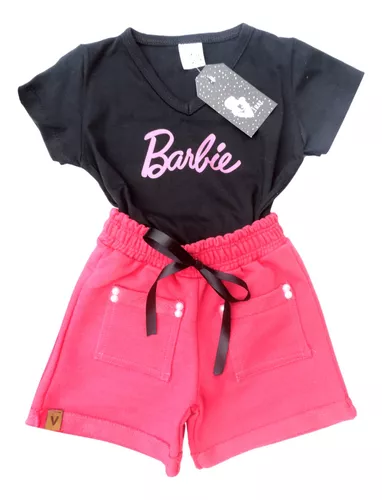 Conjunto Adulto Barbie Verão