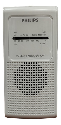 Radio Portátil Analógico Philips Ae1500w Am/fm