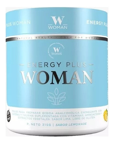 Pre Entreno Woman Energy Plus X 315g Sabor Limonada