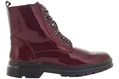 Borcegos charol bordo sale