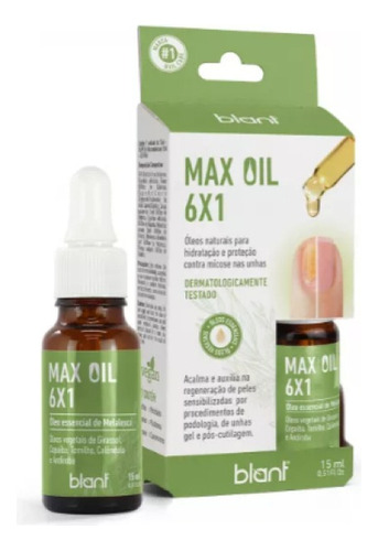 Max Oil Oleo Essencial Melaleuca 6x1 Blant 15ml