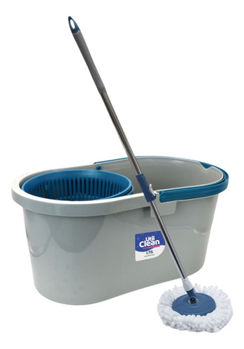 Mop Giratório Com Cesto De Plástico