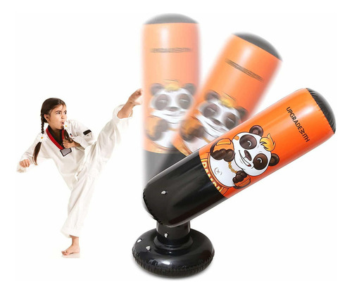 Upgradewith Saco De Boxeo Inflable Para Niños | Altura .