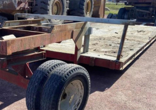 Tráiler Carreton Deprimido 8tn Dobke Eje Envios Al Pais