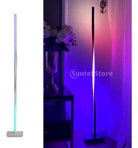 Rgb Led De Mudança De Cor, Luminária De Chão, Poste De