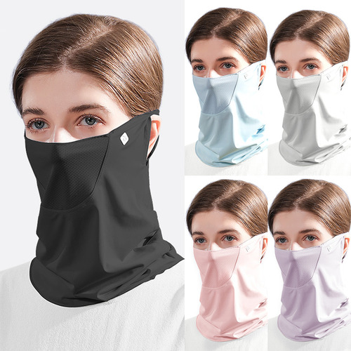 Funda Facial De Verano Para Mujer, Polaina De Cuello De Vera