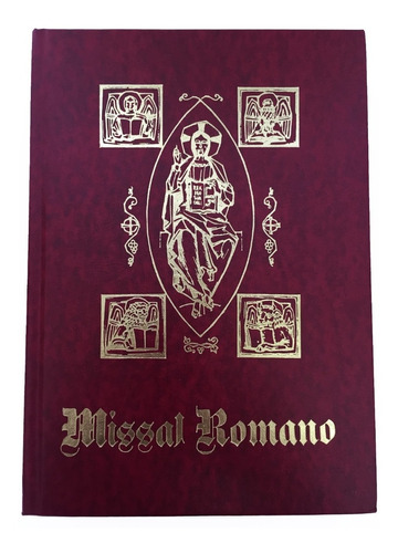 Livro Missal Romano Encadernado Liturgia Santa Missa Paulus