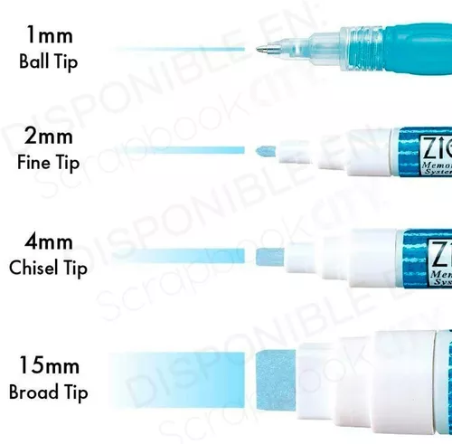 ZIG, 2-Way Glue Pen, Jumbo Tip