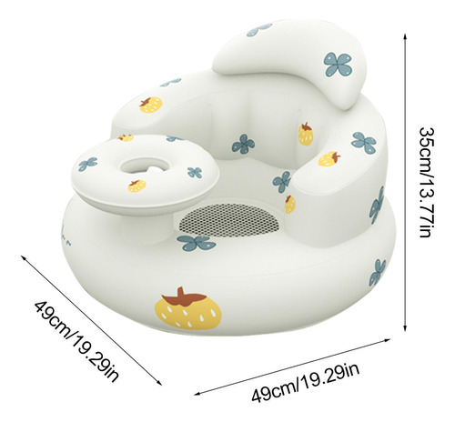 Asiento Inflable Para Niños Pequeños Silla Inflable Para Beb