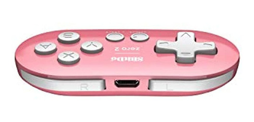 8bitdo Zero 2 Bluetooth Gamepad (edicion Rosa) - Nintendo S