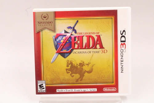 Jogo 3ds - The Legend Of Zelda Ocarina Of Time (1) (Usado)